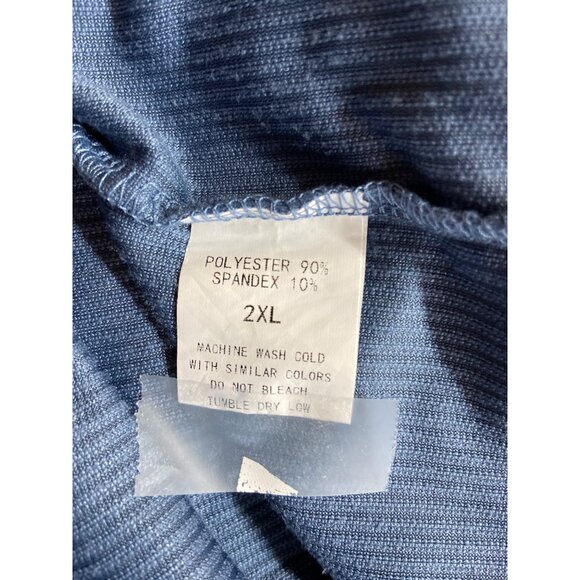 Womens Corduroy Button Up Shacket XXL Blue Oversized Casual Chic Minimilist - Picture 5 of 9